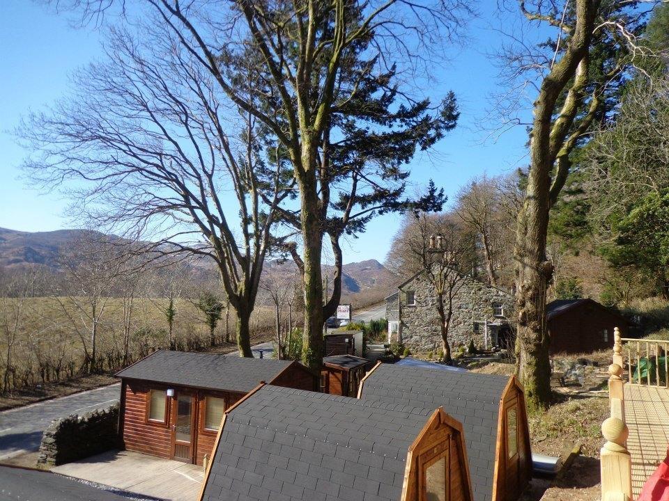 Отель Bryn Dinas Camping Pods Ltd. Бетгелерт Экстерьер фото