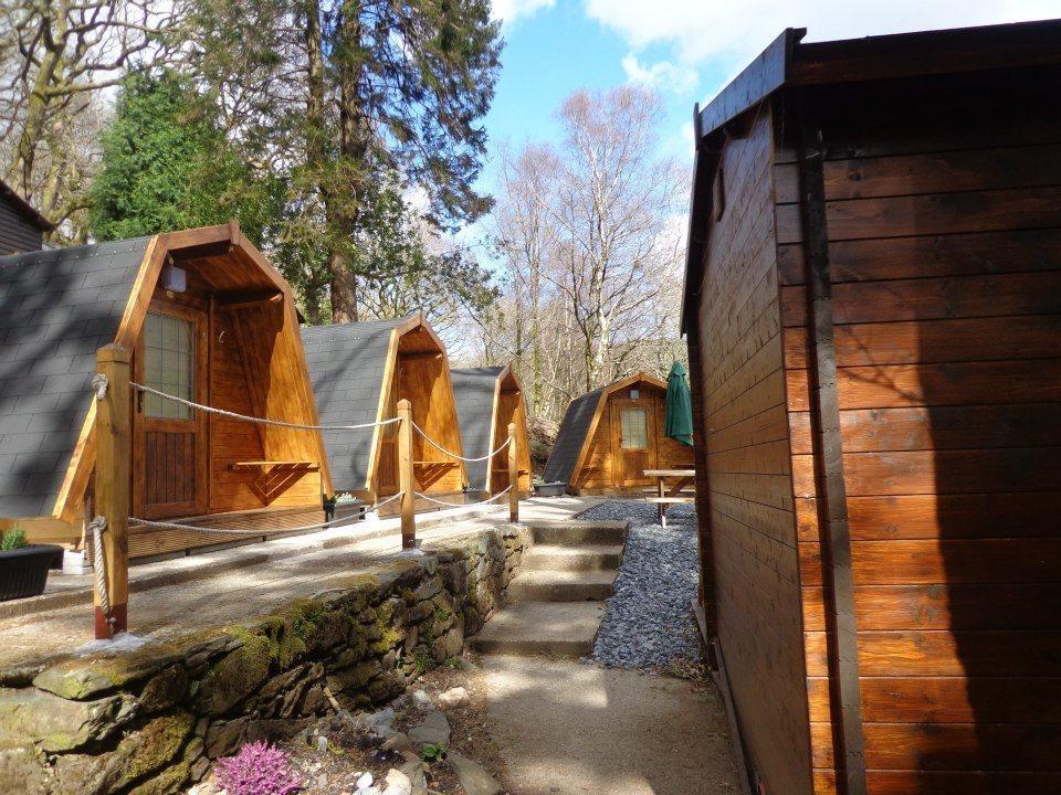 Отель Bryn Dinas Camping Pods Ltd. Бетгелерт Экстерьер фото